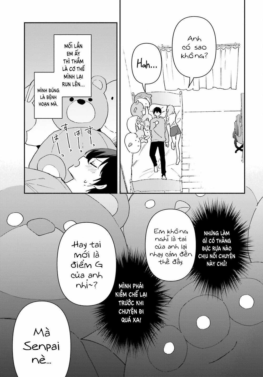 Trị Chứng Mất Ngủ Bằng Asmr Cùng Nhỏ Đàn Em Tinh Nghịch~ Chapter 1 trang 33