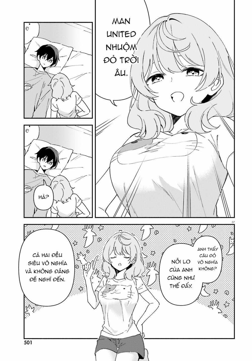 Trị Chứng Mất Ngủ Bằng Asmr Cùng Nhỏ Đàn Em Tinh Nghịch~ Chapter 1 trang 35