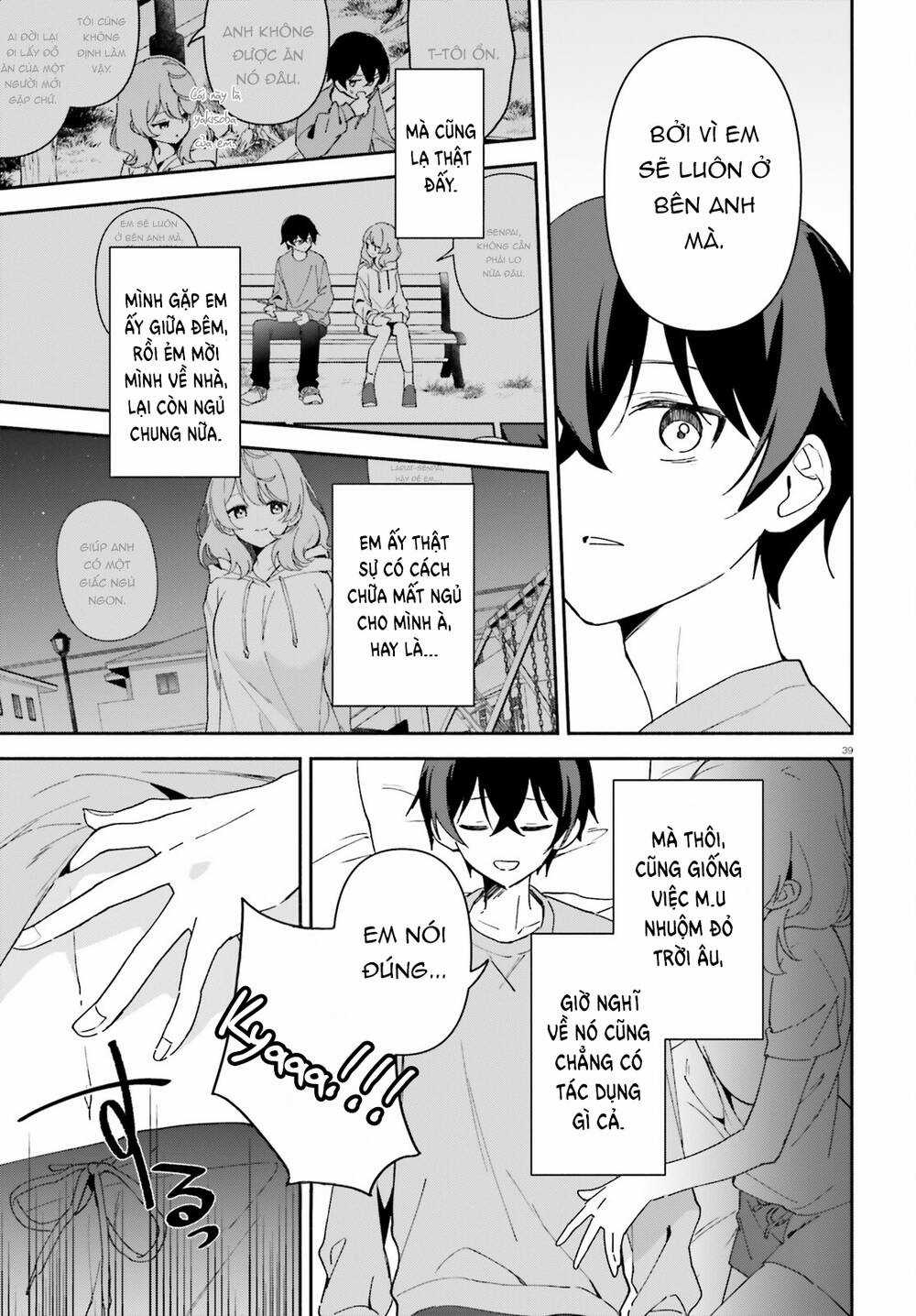 Trị Chứng Mất Ngủ Bằng Asmr Cùng Nhỏ Đàn Em Tinh Nghịch~ Chapter 1 trang 37