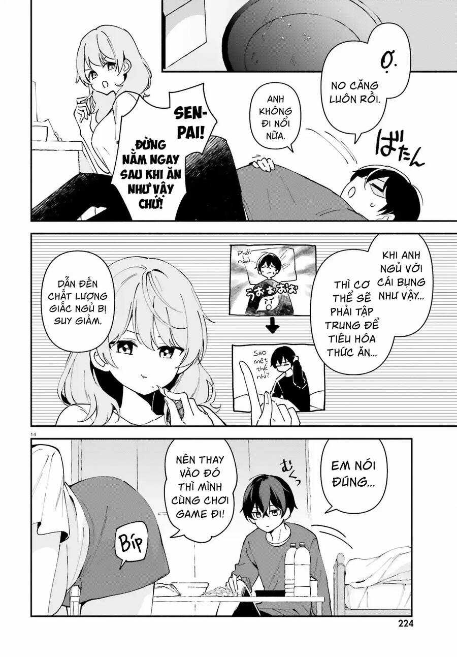 Trị Chứng Mất Ngủ Bằng Asmr Cùng Nhỏ Đàn Em Tinh Nghịch~ Chapter 4 trang 14