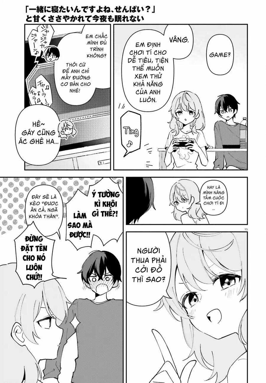 Trị Chứng Mất Ngủ Bằng Asmr Cùng Nhỏ Đàn Em Tinh Nghịch~ Chapter 4 trang 15