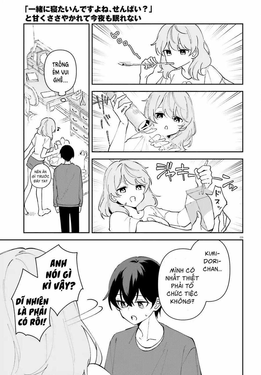 Trị Chứng Mất Ngủ Bằng Asmr Cùng Nhỏ Đàn Em Tinh Nghịch~ Chapter 4 trang 9