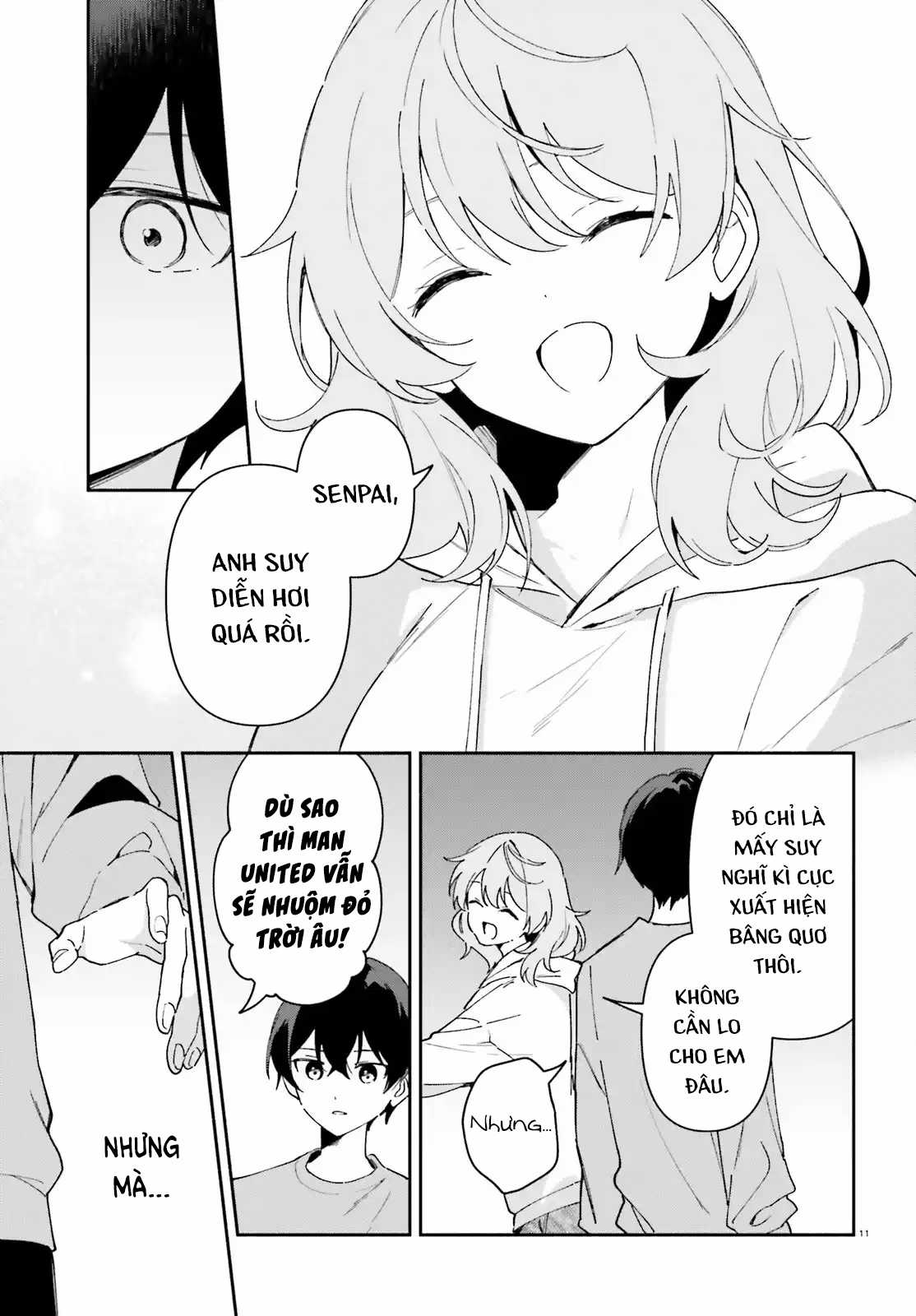 Trị Chứng Mất Ngủ Bằng Asmr Cùng Nhỏ Đàn Em Tinh Nghịch~ Chapter 7 trang 11