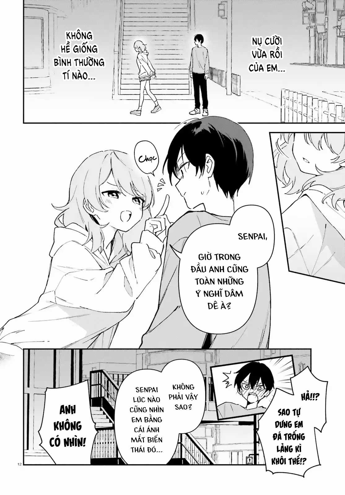 Trị Chứng Mất Ngủ Bằng Asmr Cùng Nhỏ Đàn Em Tinh Nghịch~ Chapter 7 trang 12