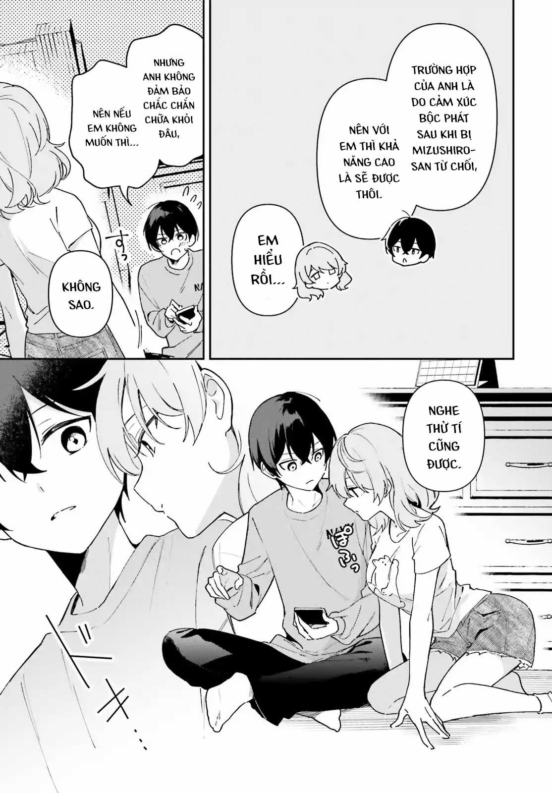 Trị Chứng Mất Ngủ Bằng Asmr Cùng Nhỏ Đàn Em Tinh Nghịch~ Chapter 7 trang 15