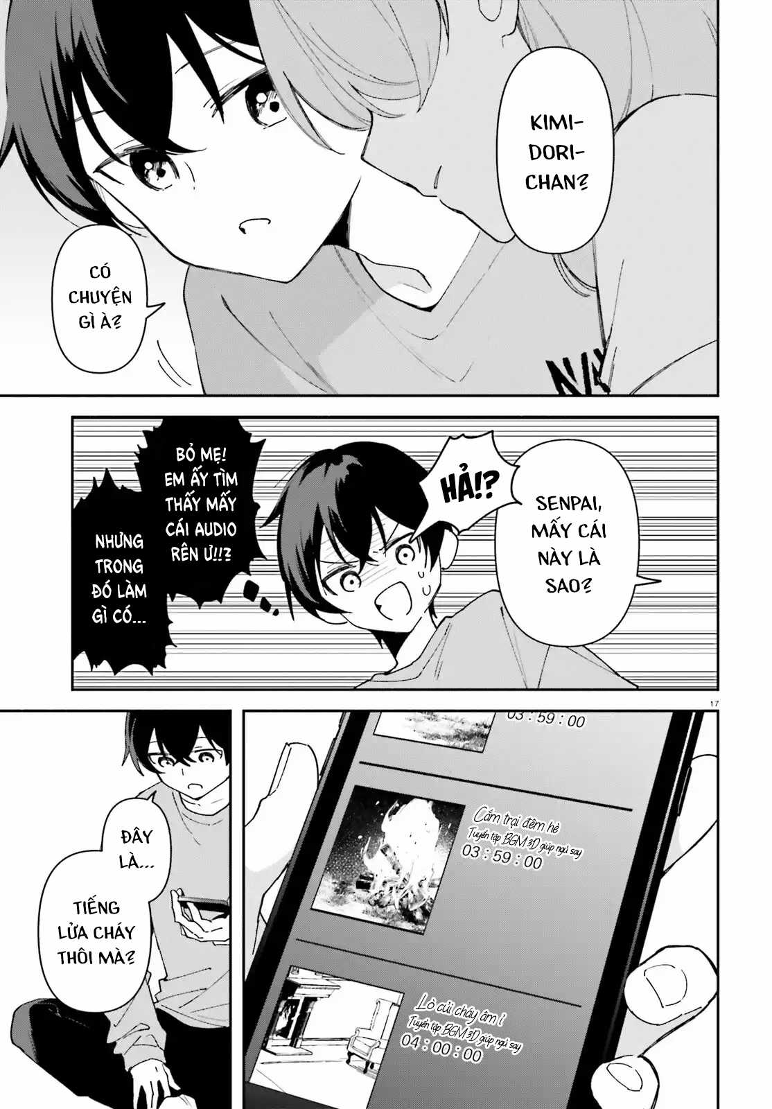 Trị Chứng Mất Ngủ Bằng Asmr Cùng Nhỏ Đàn Em Tinh Nghịch~ Chapter 7 trang 17