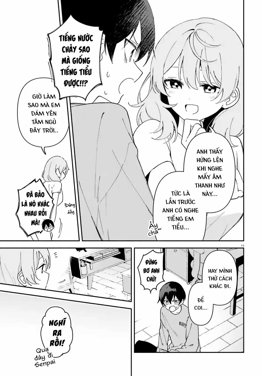 Trị Chứng Mất Ngủ Bằng Asmr Cùng Nhỏ Đàn Em Tinh Nghịch~ Chapter 7 trang 19