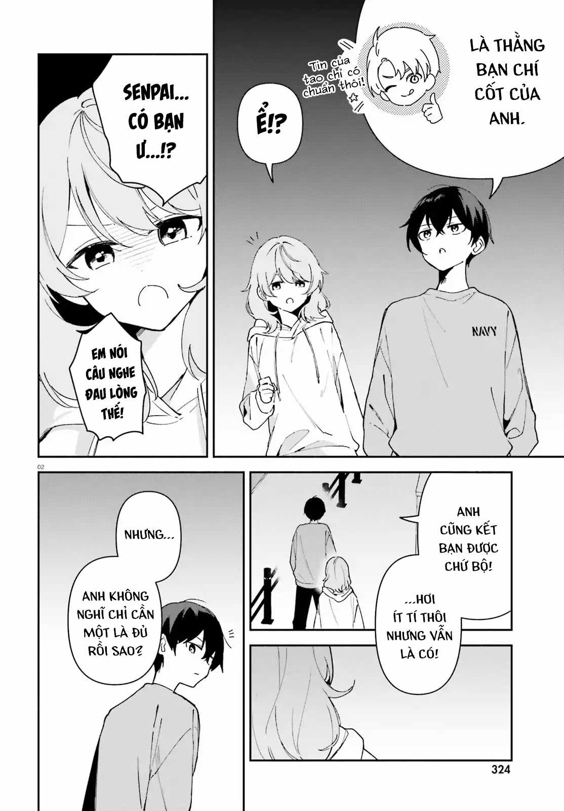 Trị Chứng Mất Ngủ Bằng Asmr Cùng Nhỏ Đàn Em Tinh Nghịch~ Chapter 7 trang 2