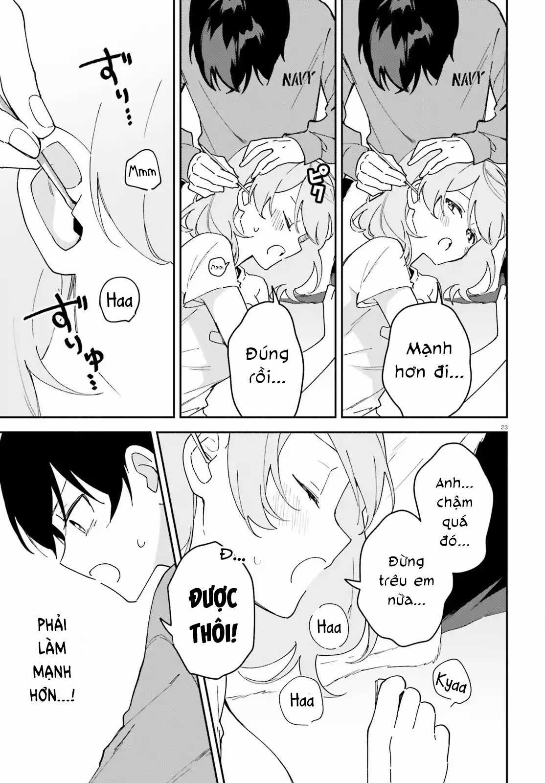 Trị Chứng Mất Ngủ Bằng Asmr Cùng Nhỏ Đàn Em Tinh Nghịch~ Chapter 7 trang 23