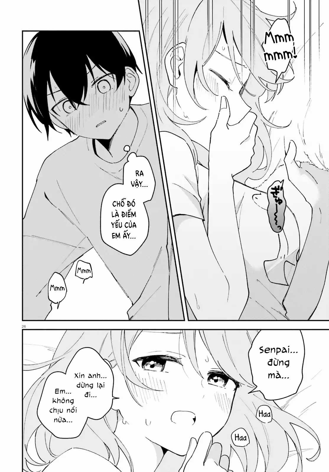 Trị Chứng Mất Ngủ Bằng Asmr Cùng Nhỏ Đàn Em Tinh Nghịch~ Chapter 7 trang 26