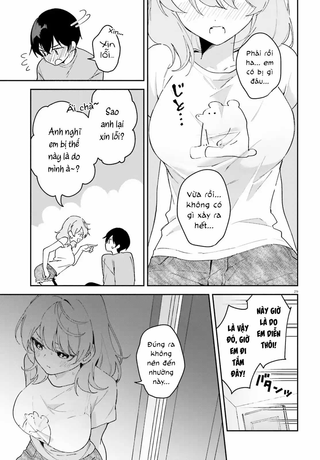 Trị Chứng Mất Ngủ Bằng Asmr Cùng Nhỏ Đàn Em Tinh Nghịch~ Chapter 7 trang 29