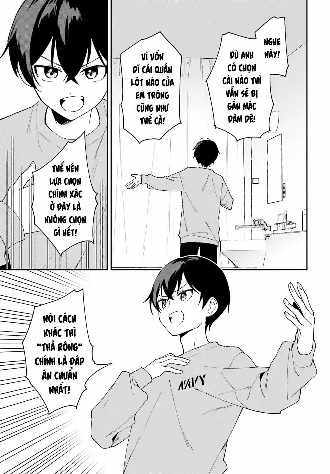 Trị Chứng Mất Ngủ Bằng Asmr Cùng Nhỏ Đàn Em Tinh Nghịch~ Chapter 7 trang 33