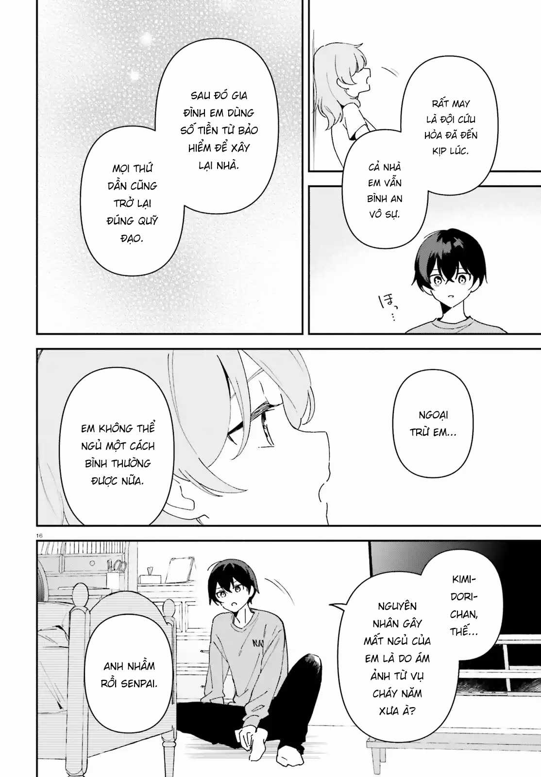 Trị Chứng Mất Ngủ Bằng Asmr Cùng Nhỏ Đàn Em Tinh Nghịch~ Chapter 8 trang 15