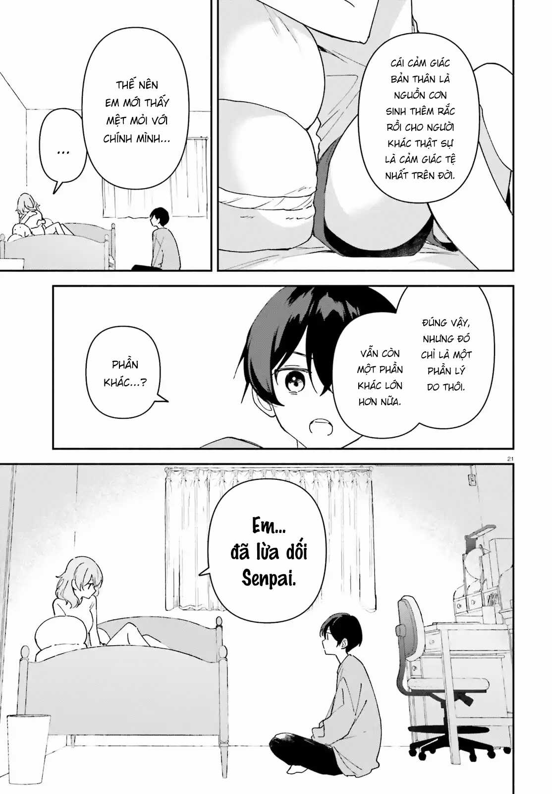 Trị Chứng Mất Ngủ Bằng Asmr Cùng Nhỏ Đàn Em Tinh Nghịch~ Chapter 8 trang 20