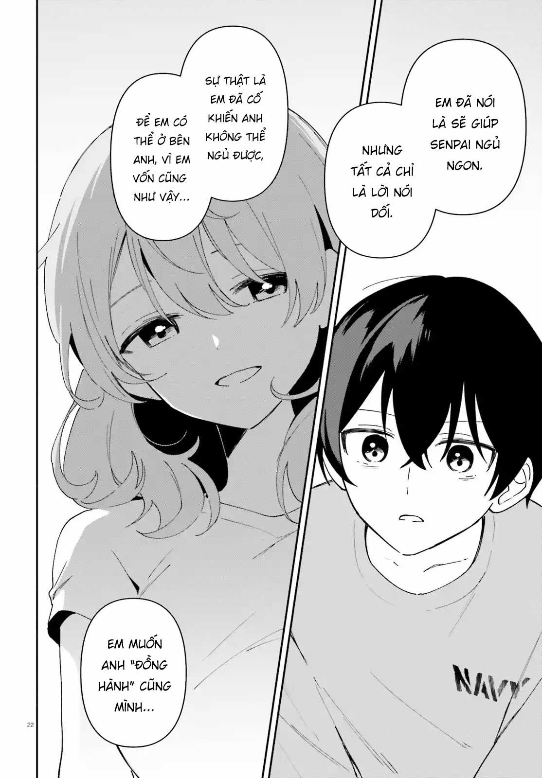 Trị Chứng Mất Ngủ Bằng Asmr Cùng Nhỏ Đàn Em Tinh Nghịch~ Chapter 8 trang 21