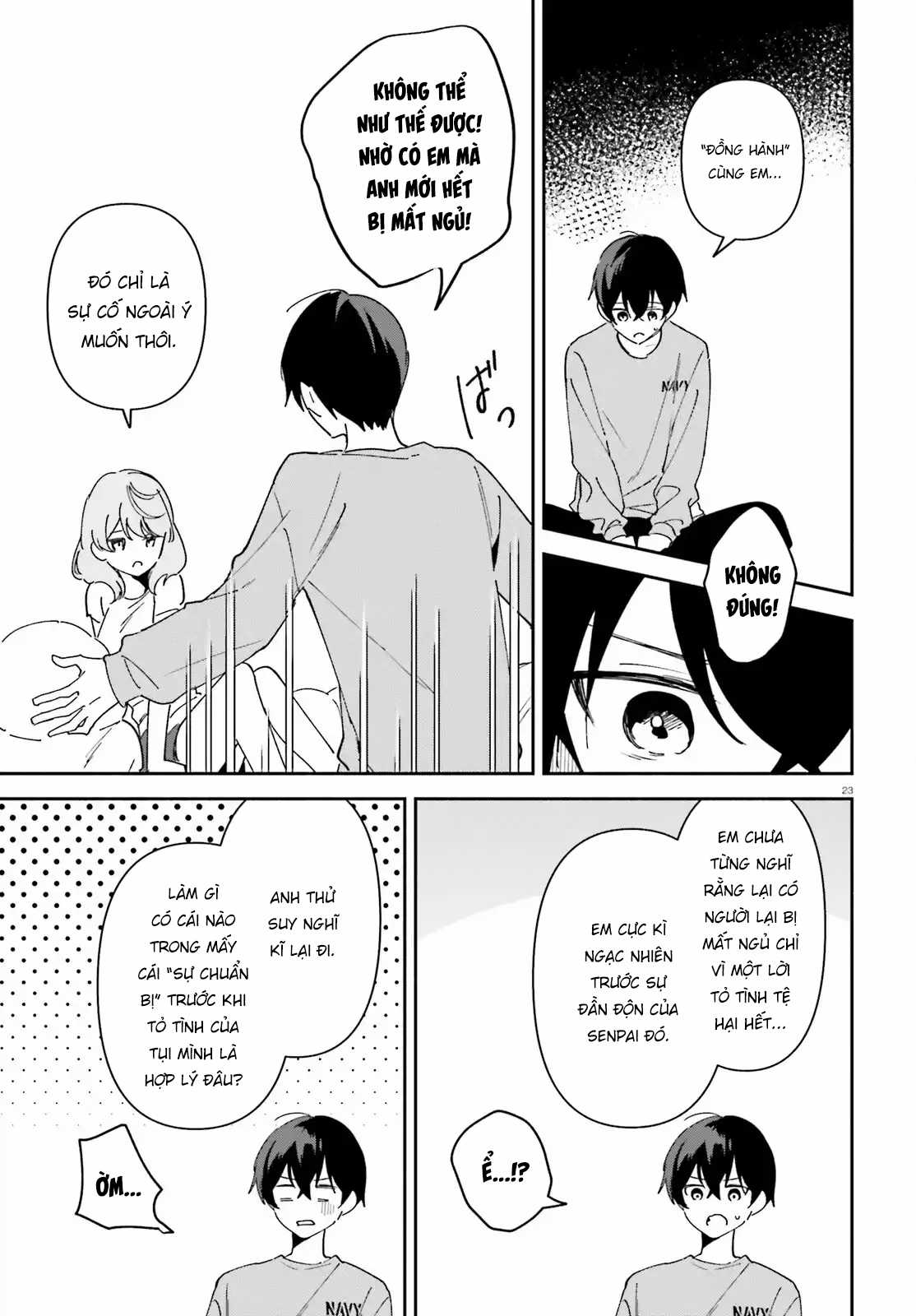 Trị Chứng Mất Ngủ Bằng Asmr Cùng Nhỏ Đàn Em Tinh Nghịch~ Chapter 8 trang 22