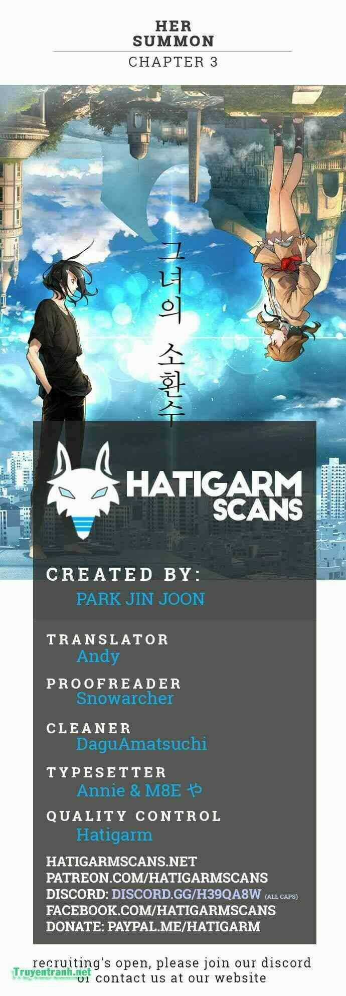 Triệu Hồi Đến Thế Giới Fantasy Chapter 4 trang 0