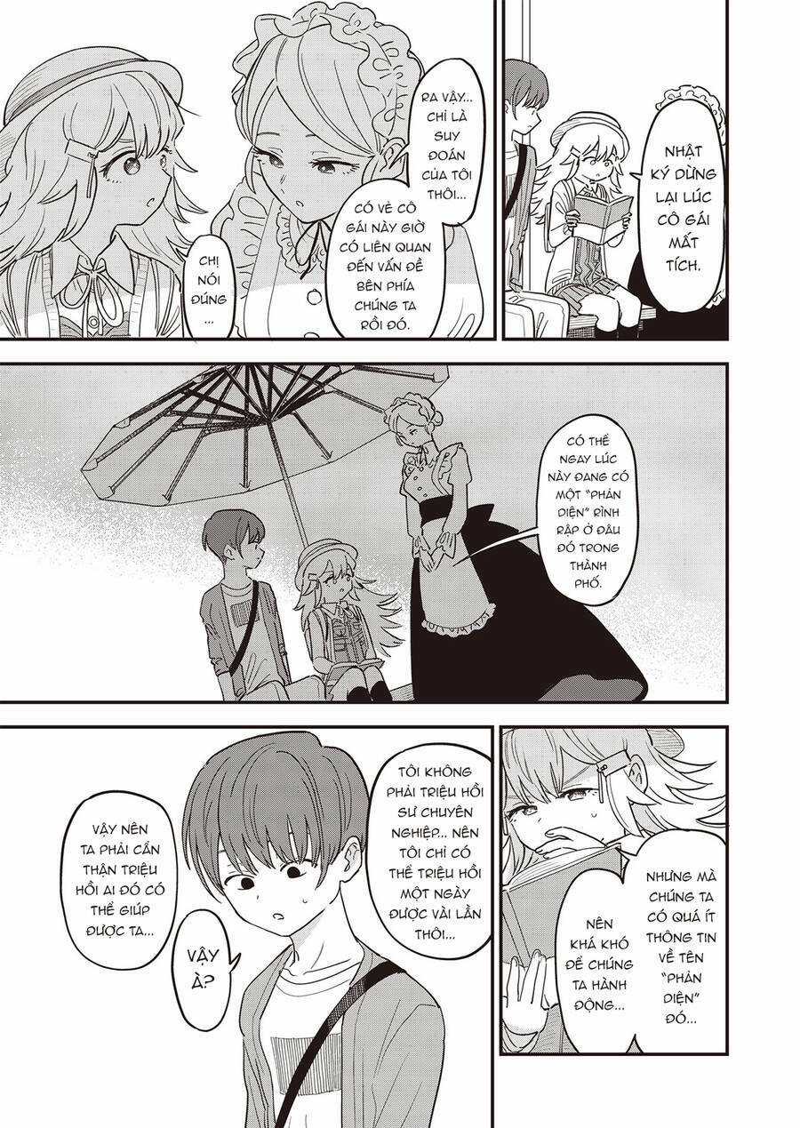 Triệu Hồi Sư Sa Ngã Và Tôi, Một Kẻ Vô Hình Chapter 3 trang 23