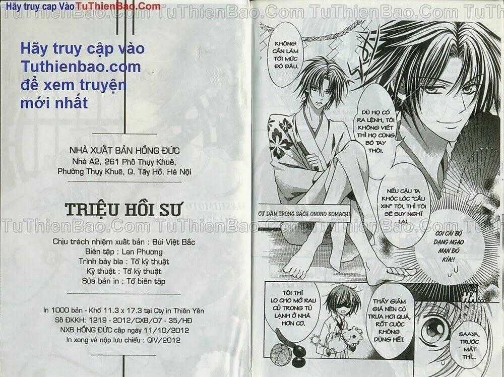 Triệu Hồi Sư Chapter 3 trang 1