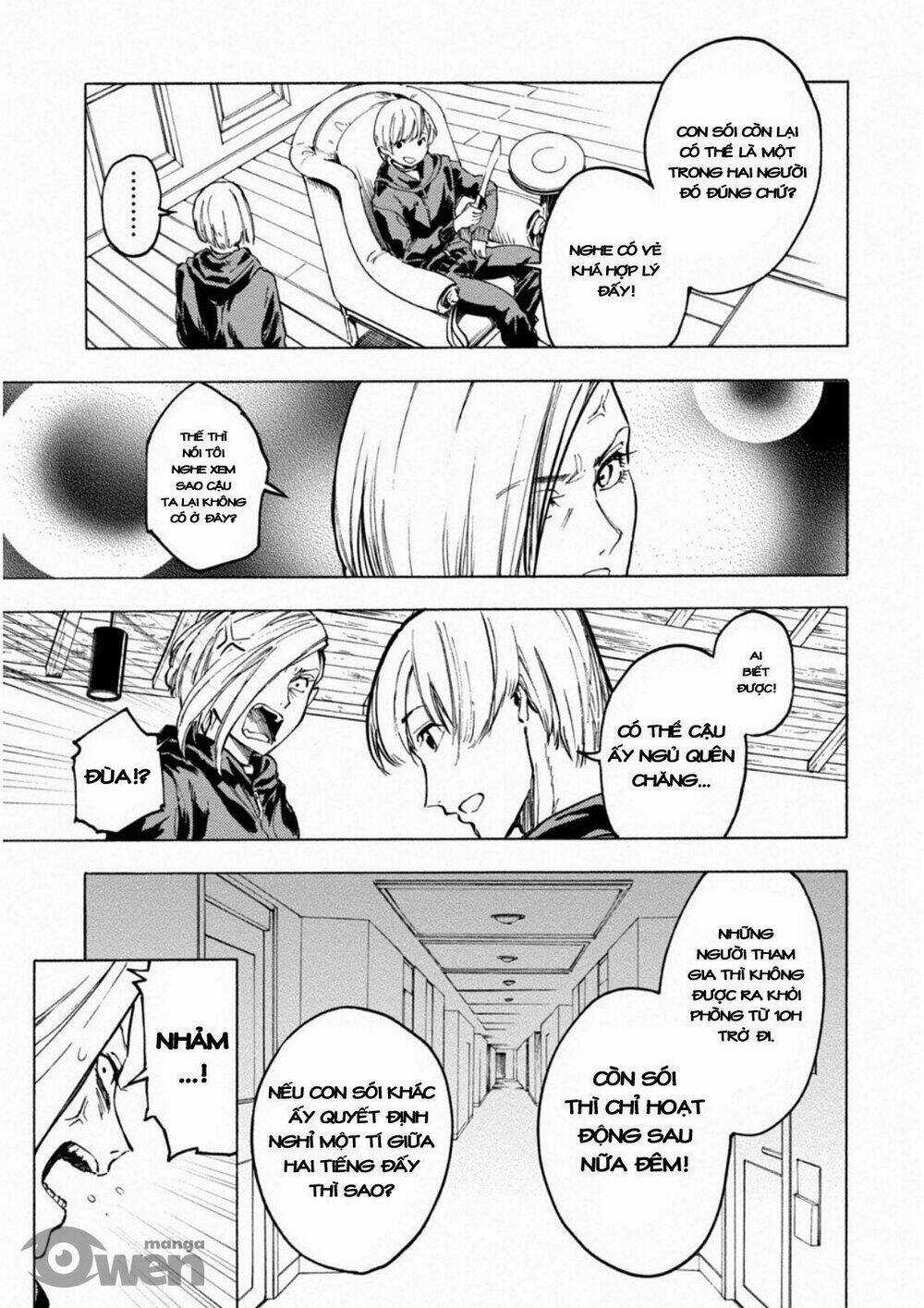 Trò Chơi Ma Sói: Cáo Điên Chapter 3 trang 21