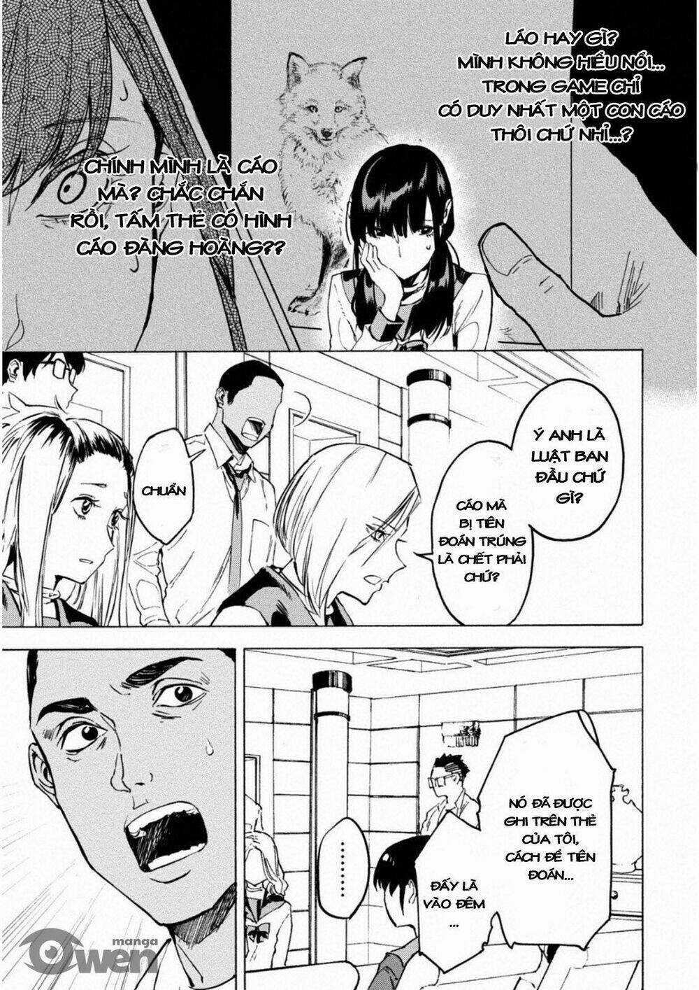 Trò Chơi Ma Sói: Cáo Điên Chapter 5 trang 13