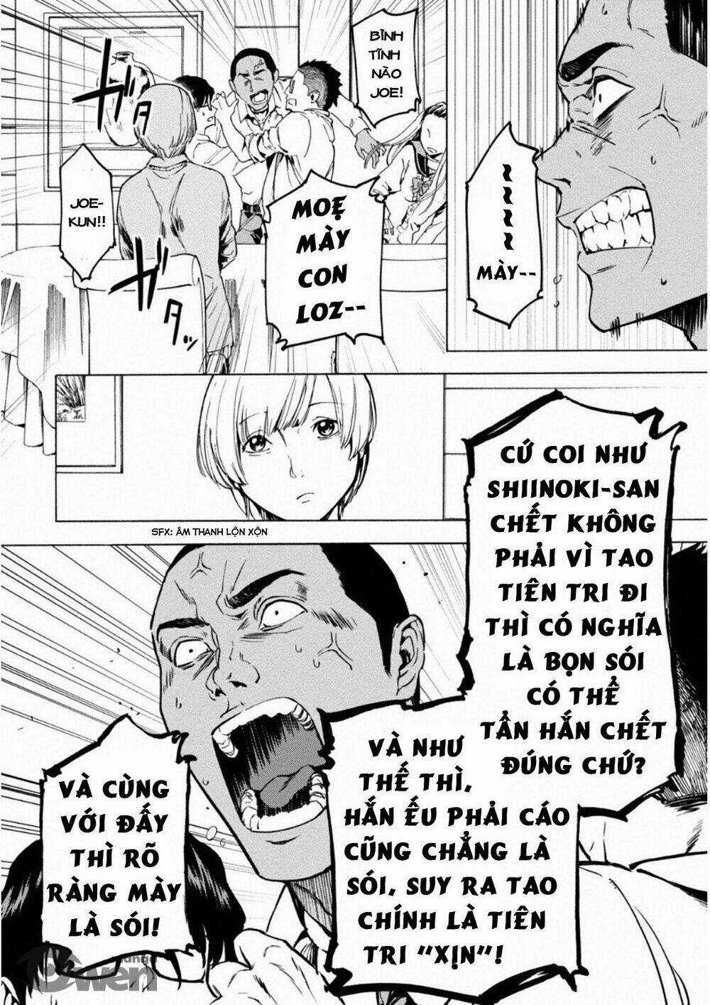 Trò Chơi Ma Sói: Cáo Điên Chapter 6 trang 3
