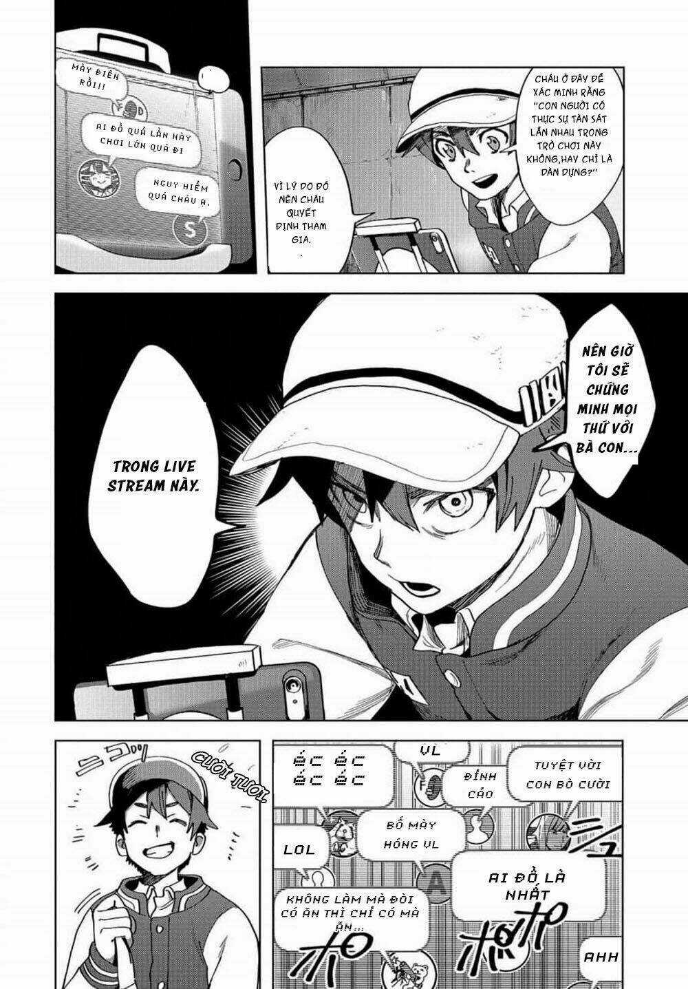 Trò Chơi Ném Bom Chapter 1.1 trang 7