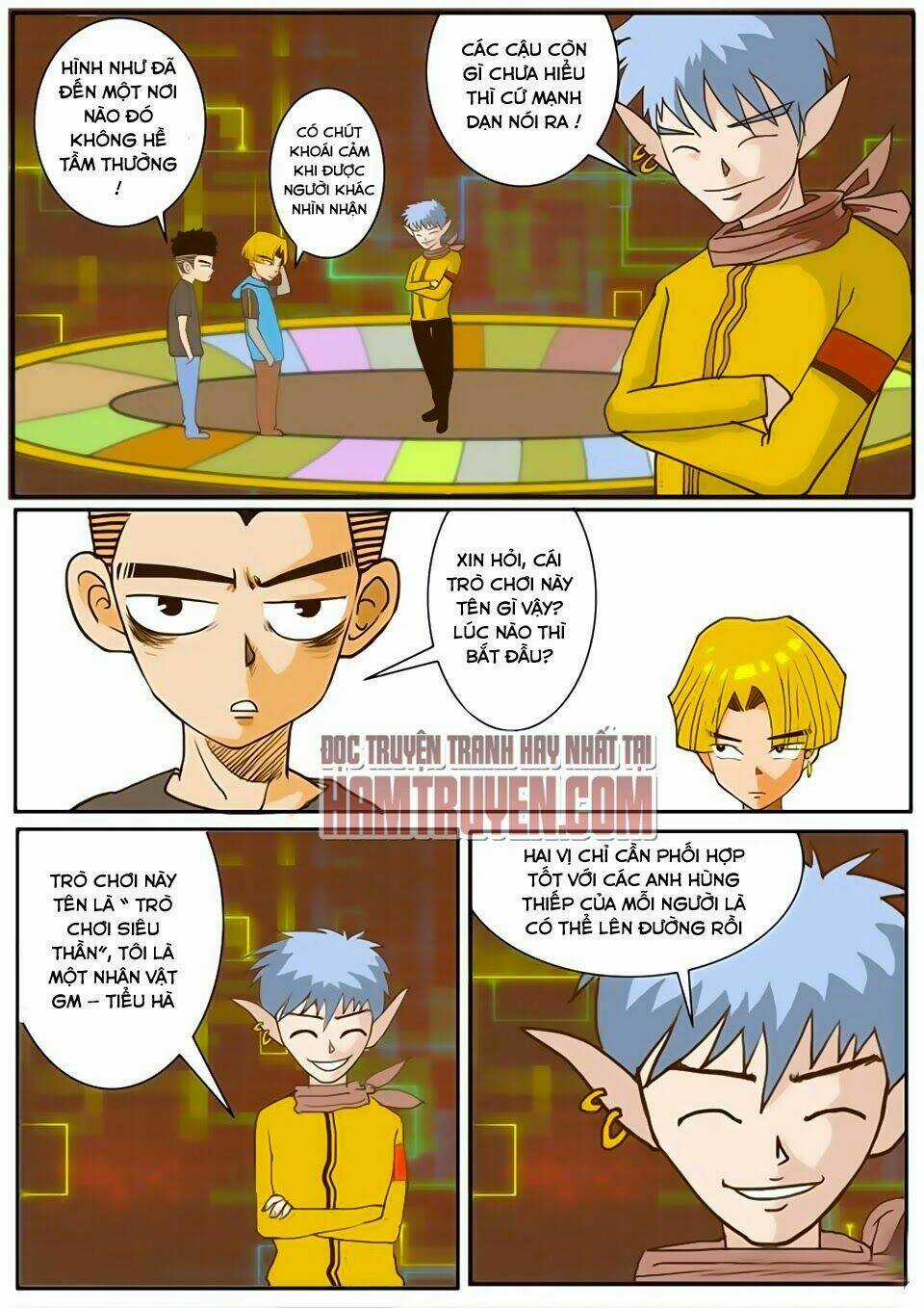 Trò Chơi Siêu Thần Chapter 1.2 trang 6