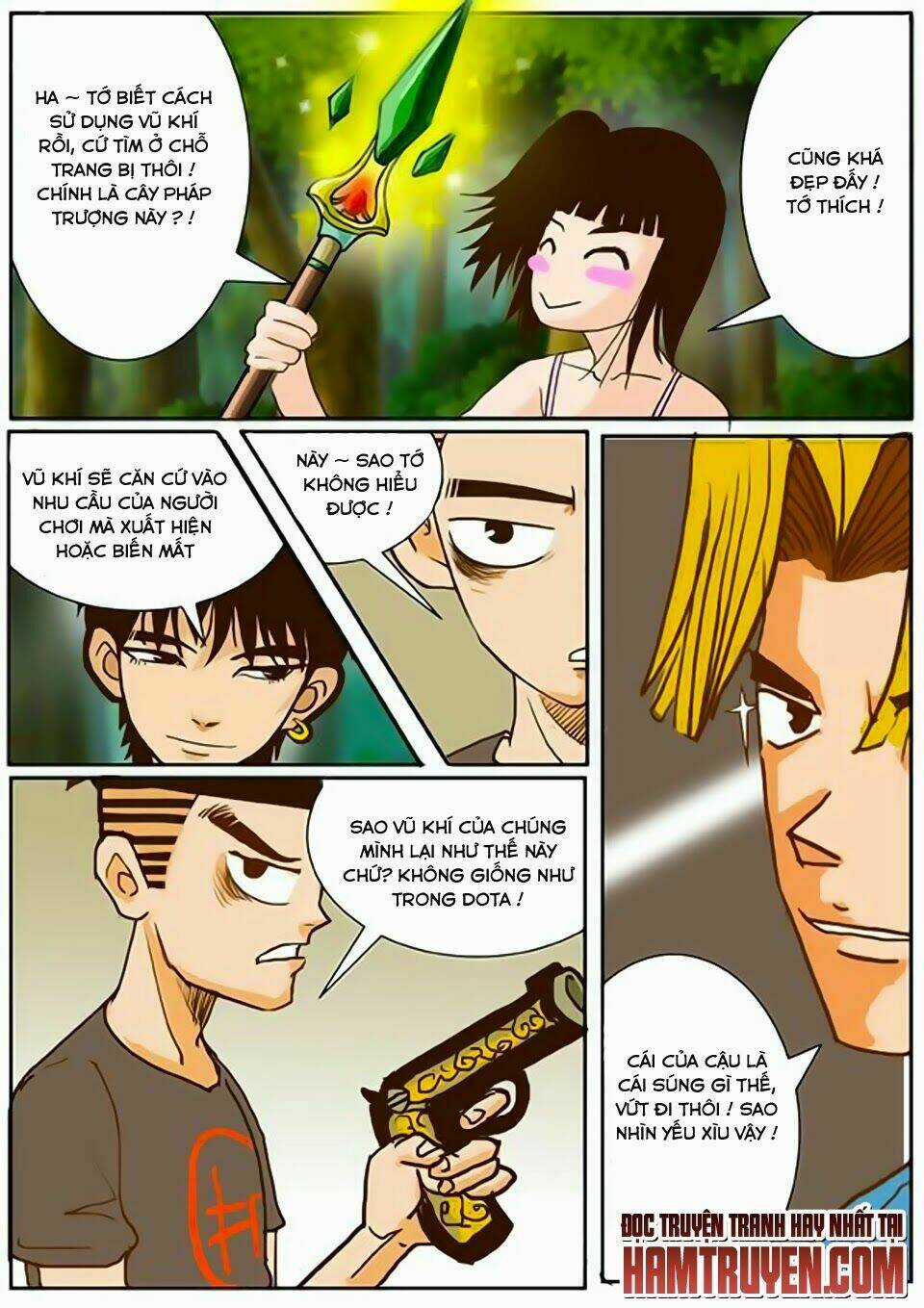 Trò Chơi Siêu Thần Chapter 2.1 trang 6