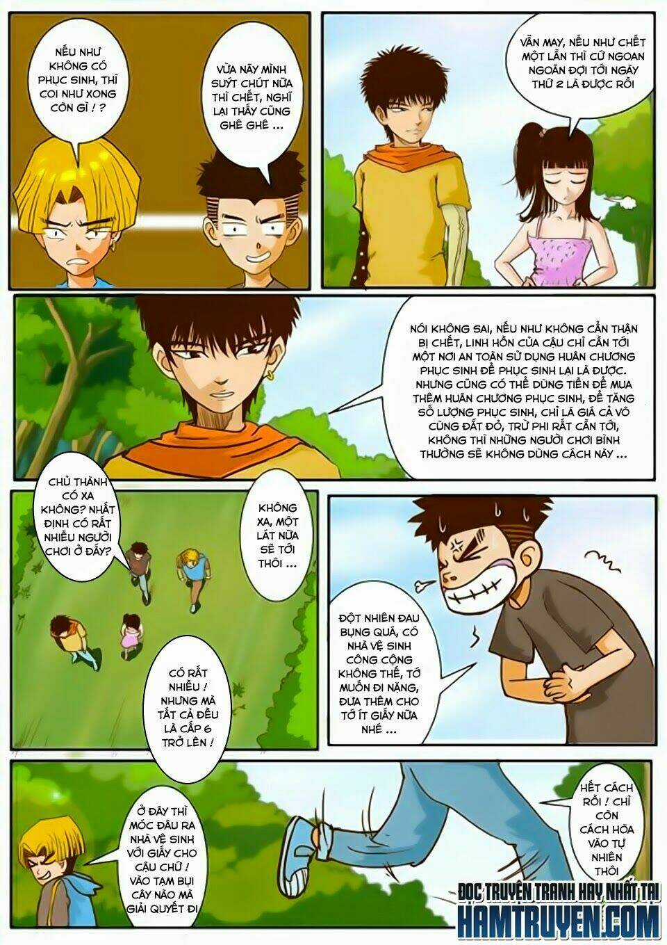 Trò Chơi Siêu Thần Chapter 3.1 trang 3