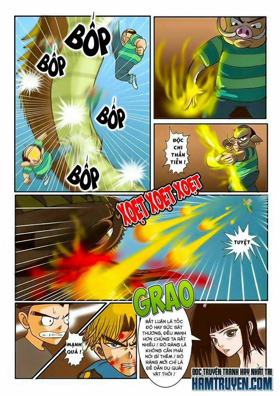 Trò Chơi Siêu Thần Chapter 4.1 trang 8