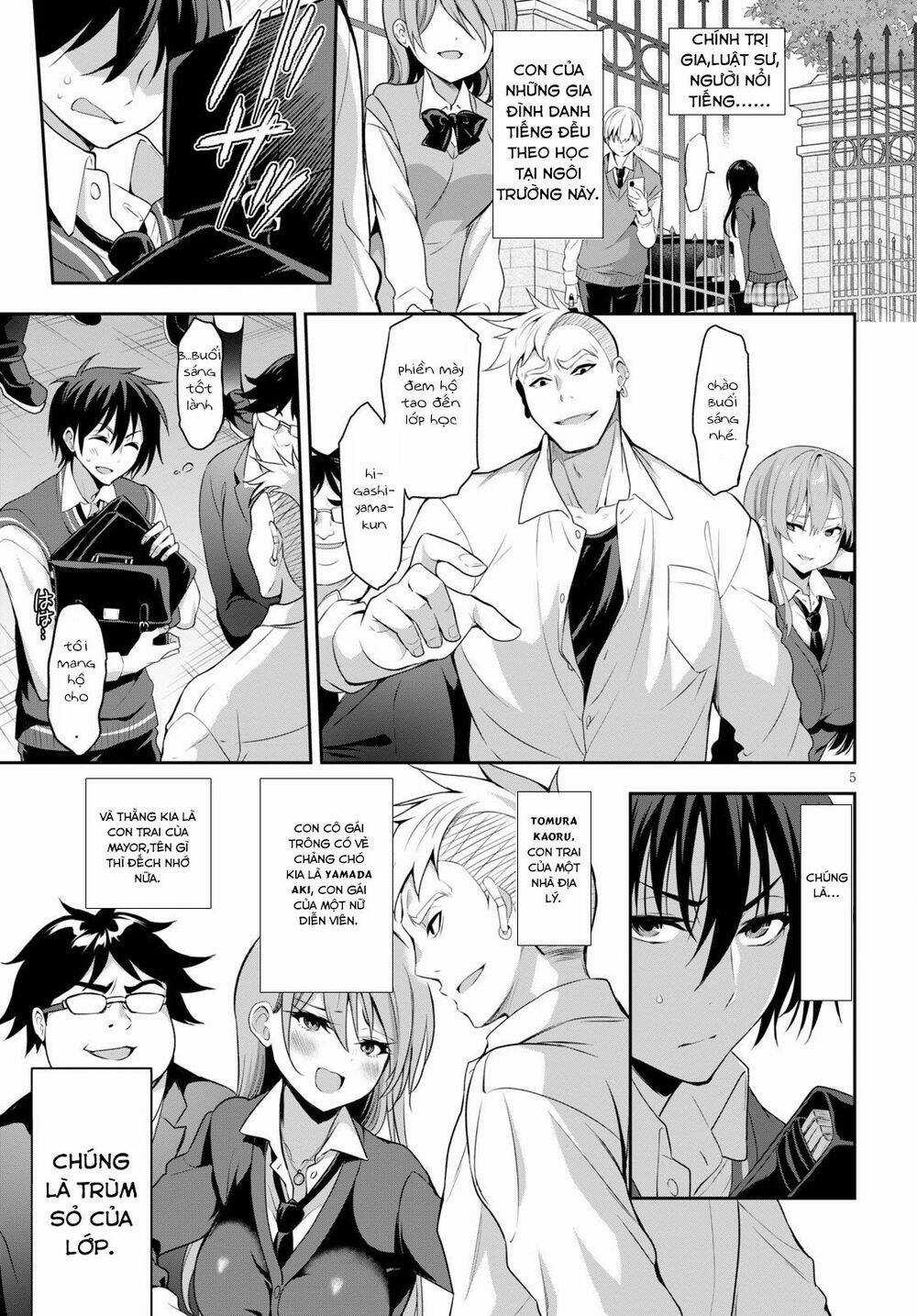 Trò Chơi Sinh Tồn: Chiến Lược Tình Ái Chapter 1.1 trang 11