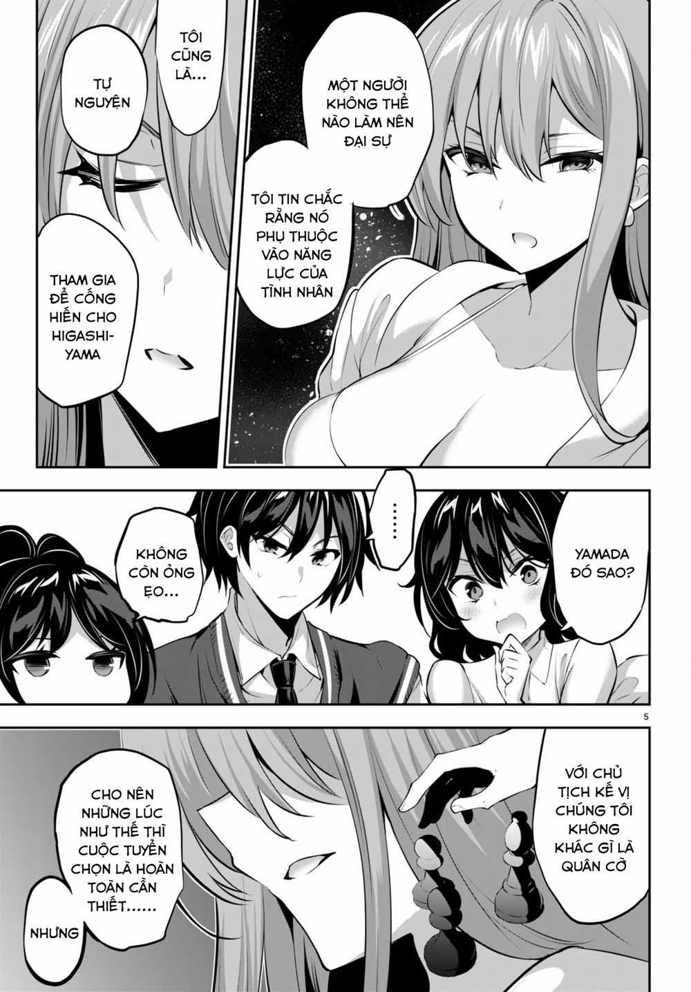 Trò Chơi Sinh Tồn: Chiến Lược Tình Ái Chapter 15 trang 5