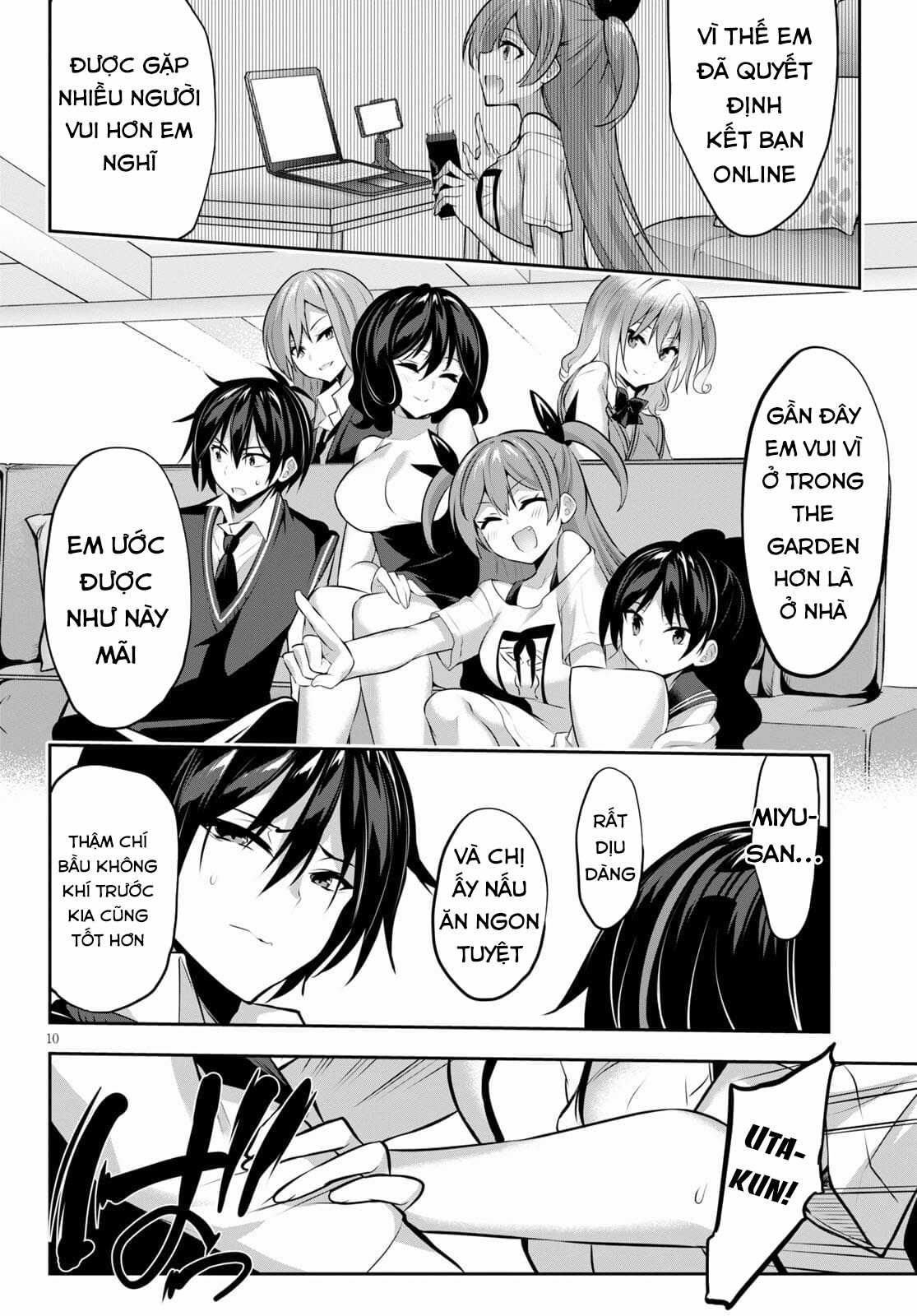 Trò Chơi Sinh Tồn: Chiến Lược Tình Ái Chapter 7 trang 12