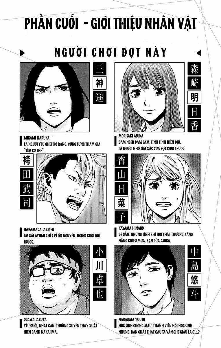 Trò Chơi Tìm Xác - Karada Sagashi Chapter 106 trang 1
