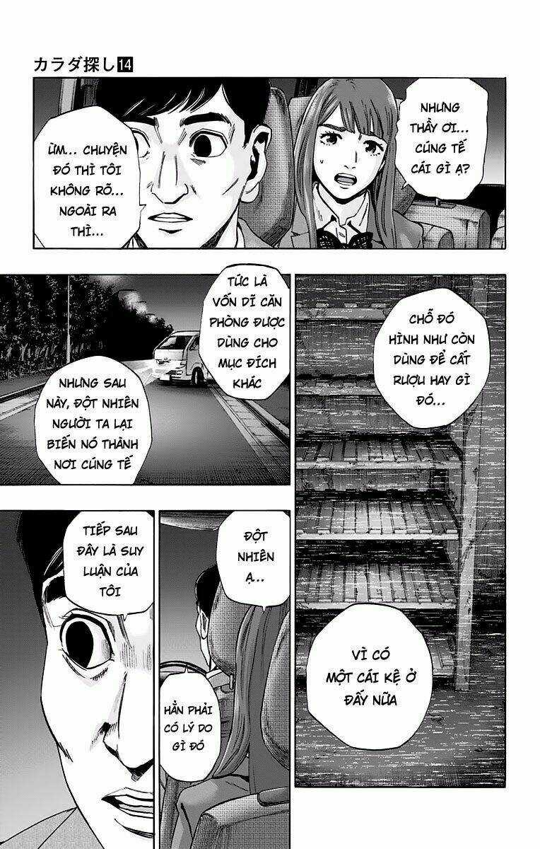 Trò Chơi Tìm Xác - Karada Sagashi Chapter 117 trang 14