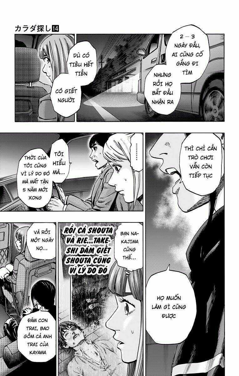 Trò Chơi Tìm Xác - Karada Sagashi Chapter 119 trang 2