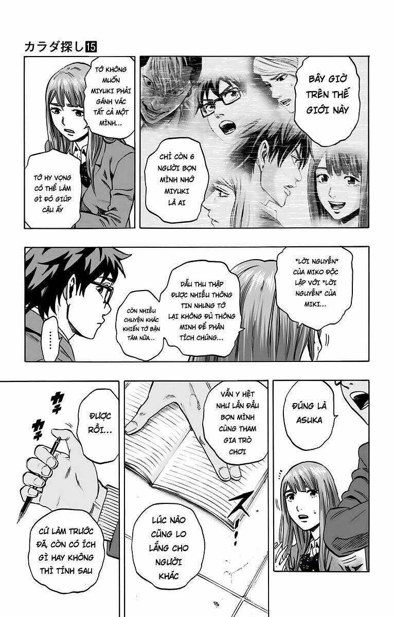 Trò Chơi Tìm Xác - Karada Sagashi Chapter 124 trang 9