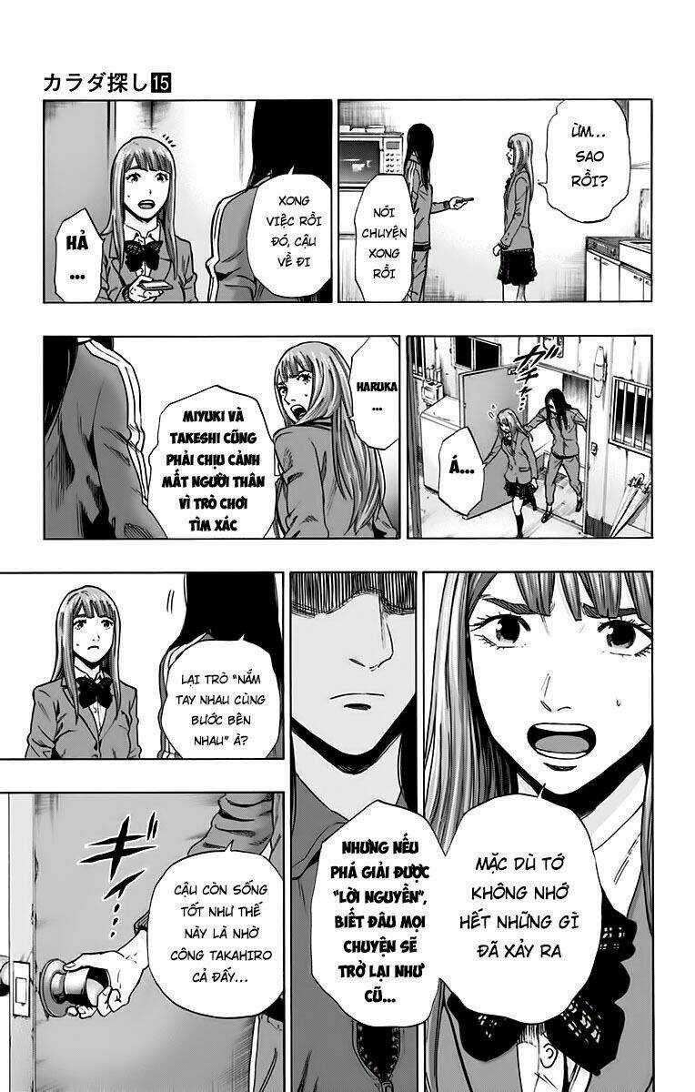 Trò Chơi Tìm Xác - Karada Sagashi Chapter 125 trang 16