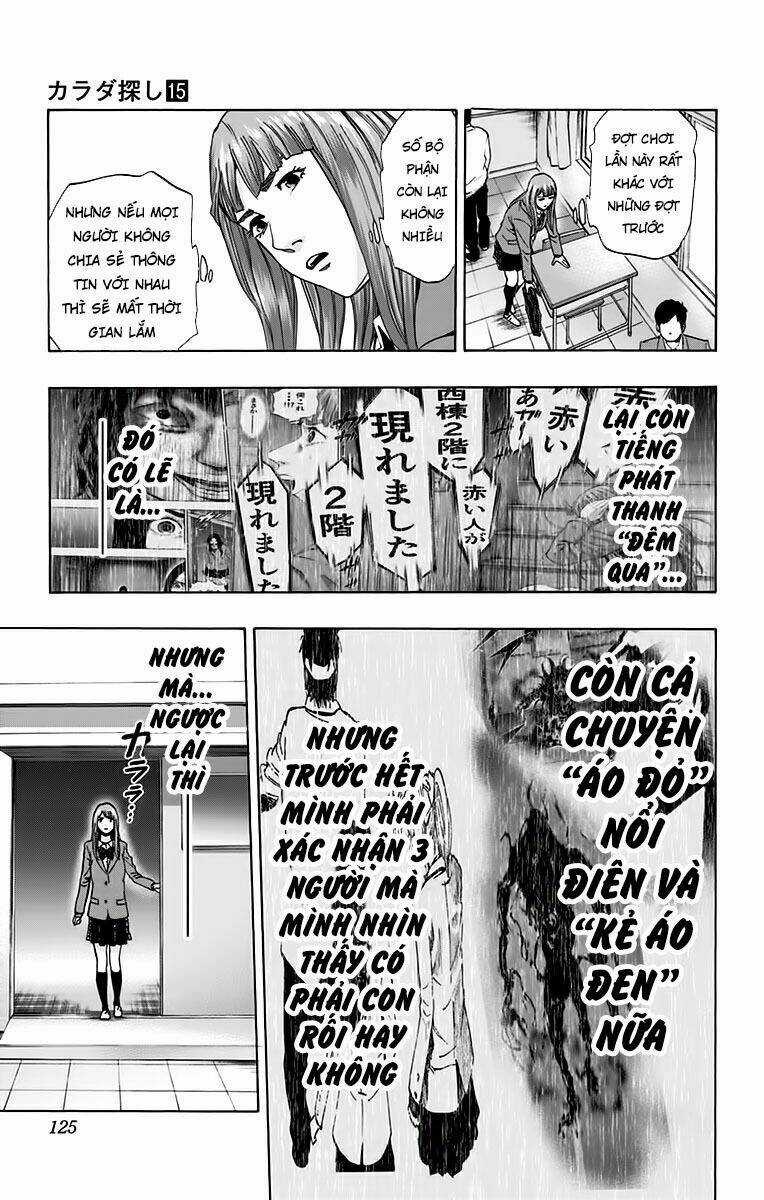 Trò Chơi Tìm Xác - Karada Sagashi Chapter 129 trang 15