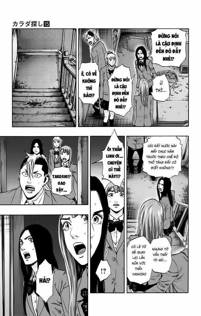 Trò Chơi Tìm Xác - Karada Sagashi Chapter 131 trang 10