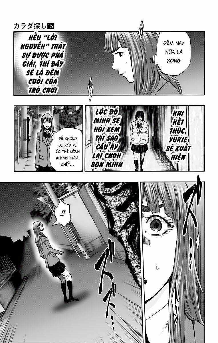 Trò Chơi Tìm Xác - Karada Sagashi Chapter 131 trang 16