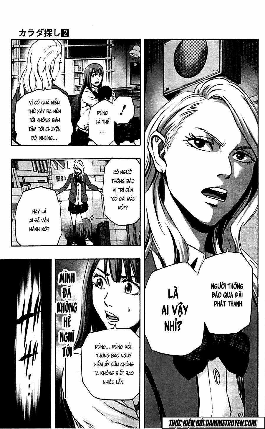 Trò Chơi Tìm Xác - Karada Sagashi Chapter 14 trang 8