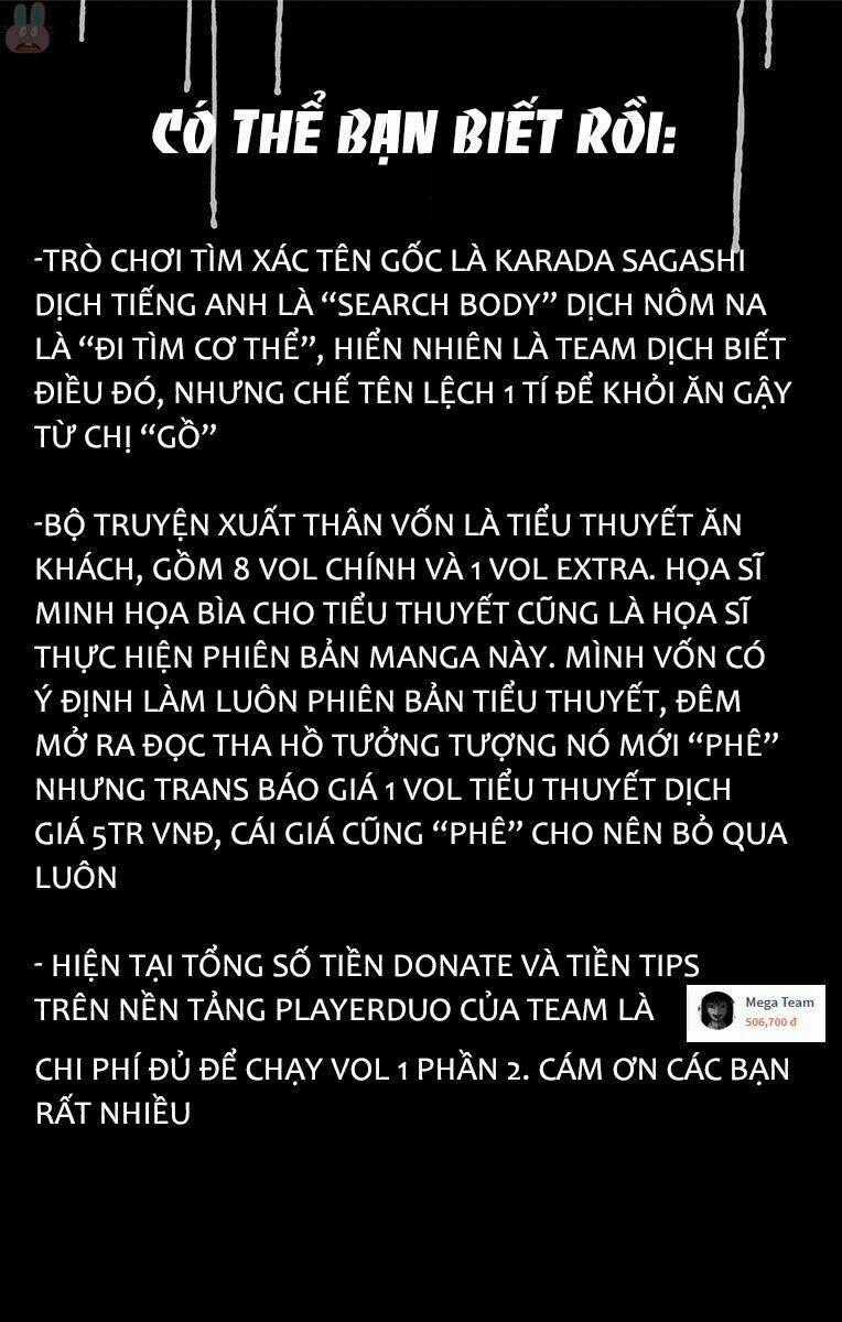 Trò Chơi Tìm Xác - Karada Sagashi Chapter 145 trang 17