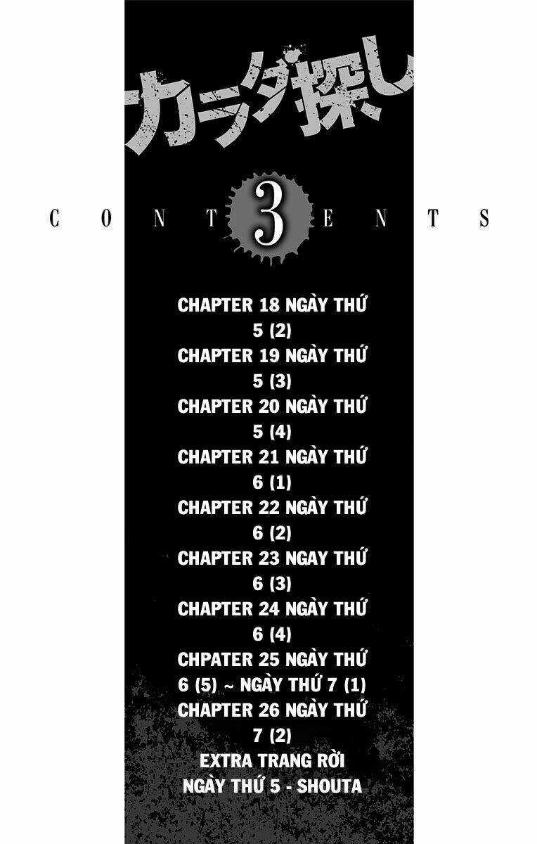 Trò Chơi Tìm Xác - Karada Sagashi Chapter 18 trang 6