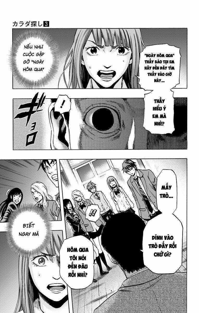Trò Chơi Tìm Xác - Karada Sagashi Chapter 21 trang 8