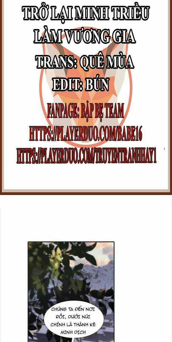 Trở Lại Minh Triều Làm Vương Gia Chapter 16 trang 2