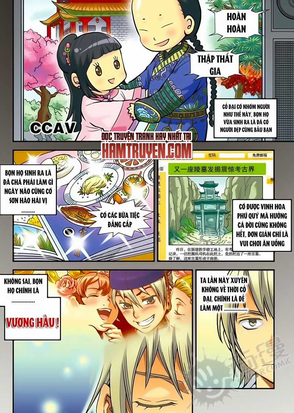 Trở Lại Minh Triều Làm Vương Gia Chapter 2.1 trang 1