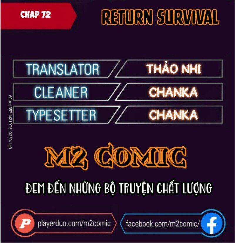Trở Lại Ngày Tận Thế Chapter 72 trang 1