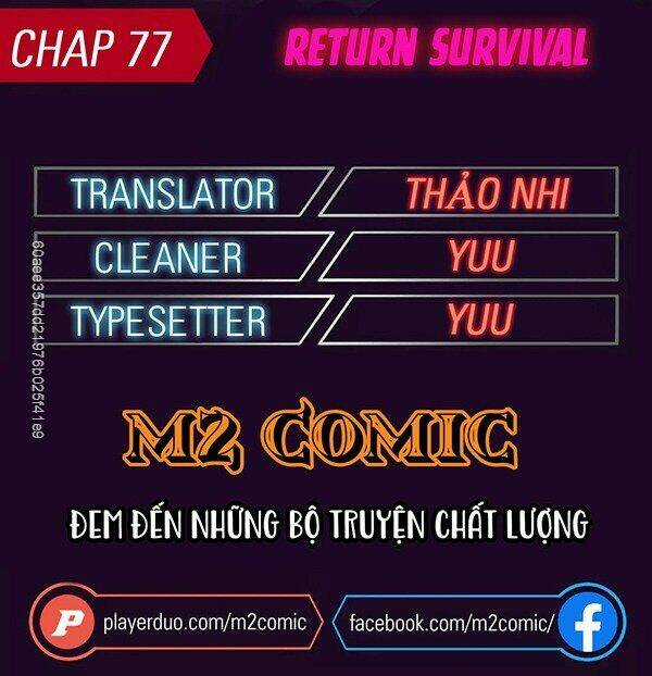 Trở Lại Ngày Tận Thế Chapter 77 trang 1